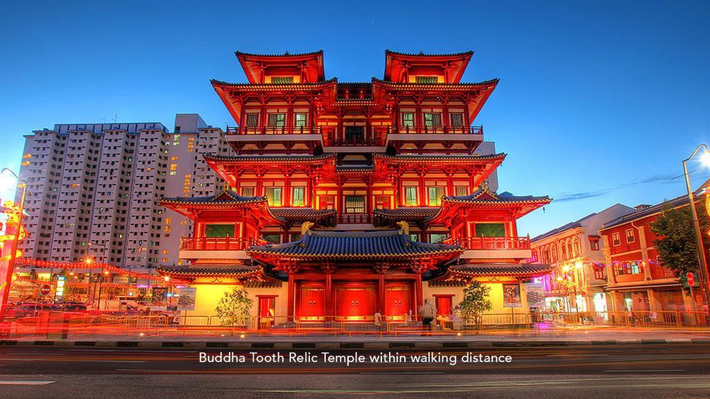 Zen Premium Outram Park Hotel Singapore Bagian luar foto